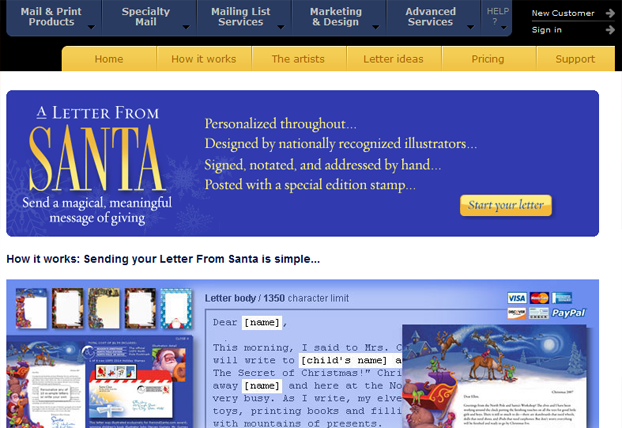 Remind Santa by Click2Mail